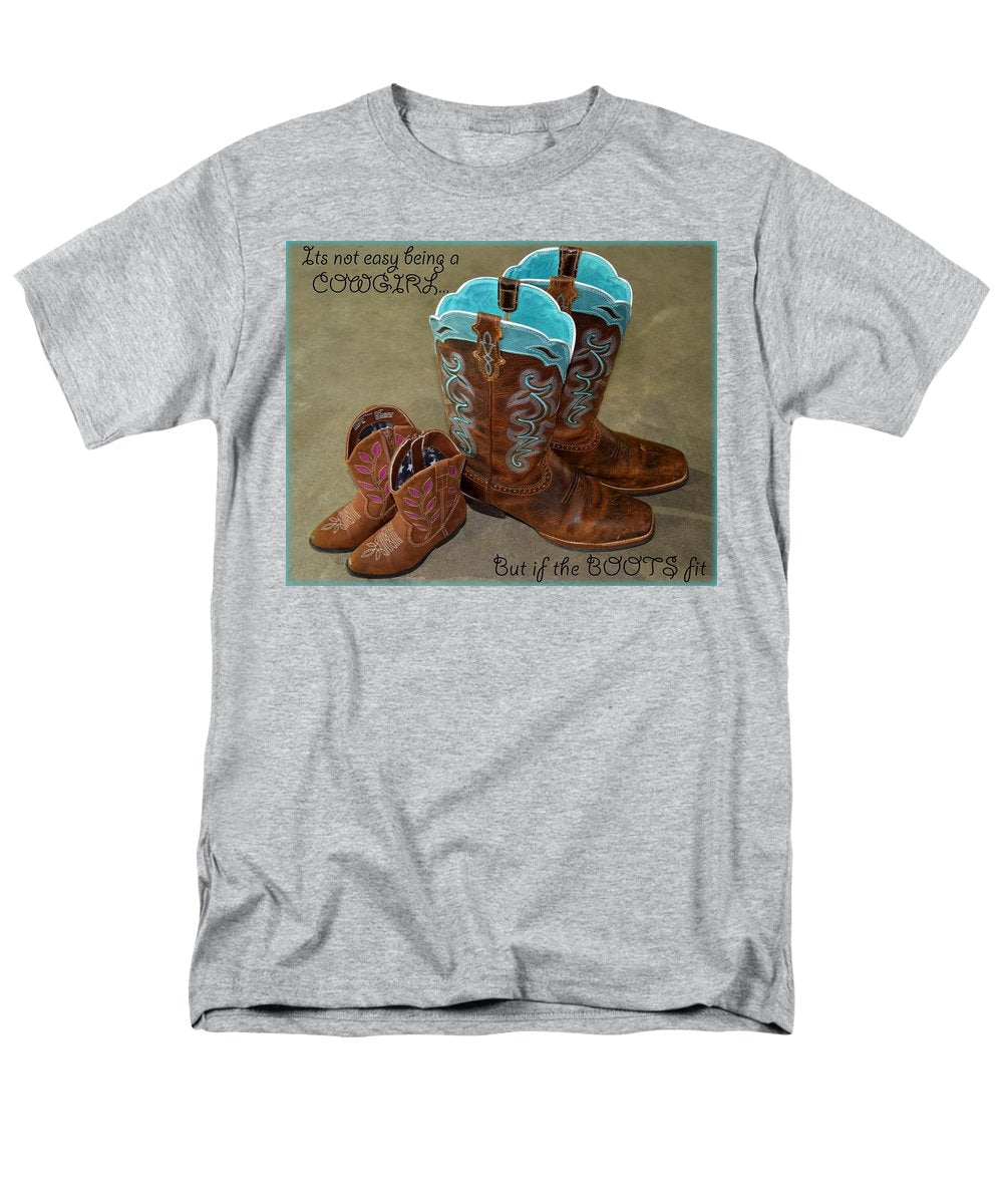 It's Not Easy Being s Cowgirl - Men's T-Shirt  (Regular Fit)