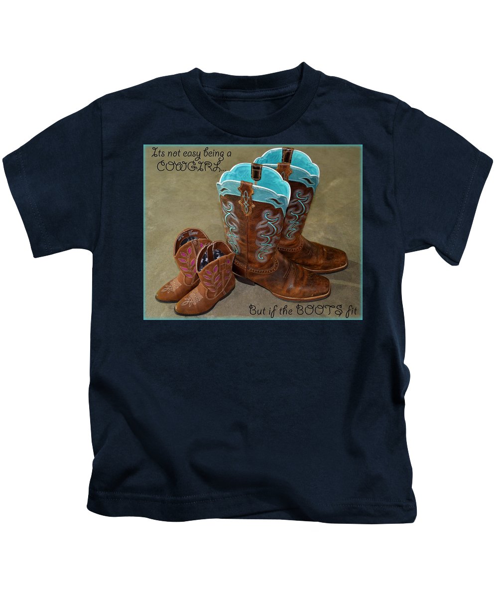 It's Not Easy Being s Cowgirl - Kids T-Shirt