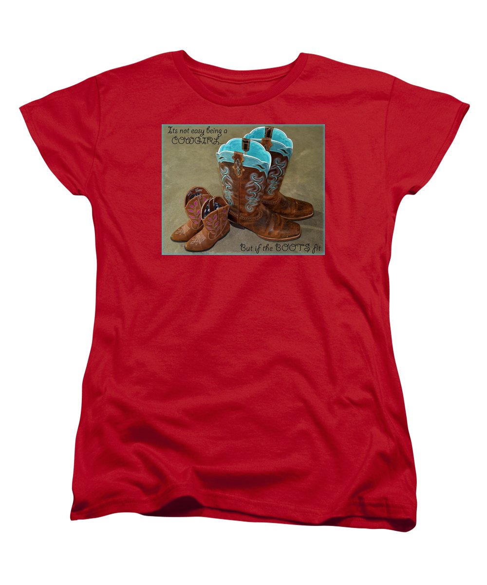 It's Not Easy Being s Cowgirl - Women's T-Shirt (Standard Fit)