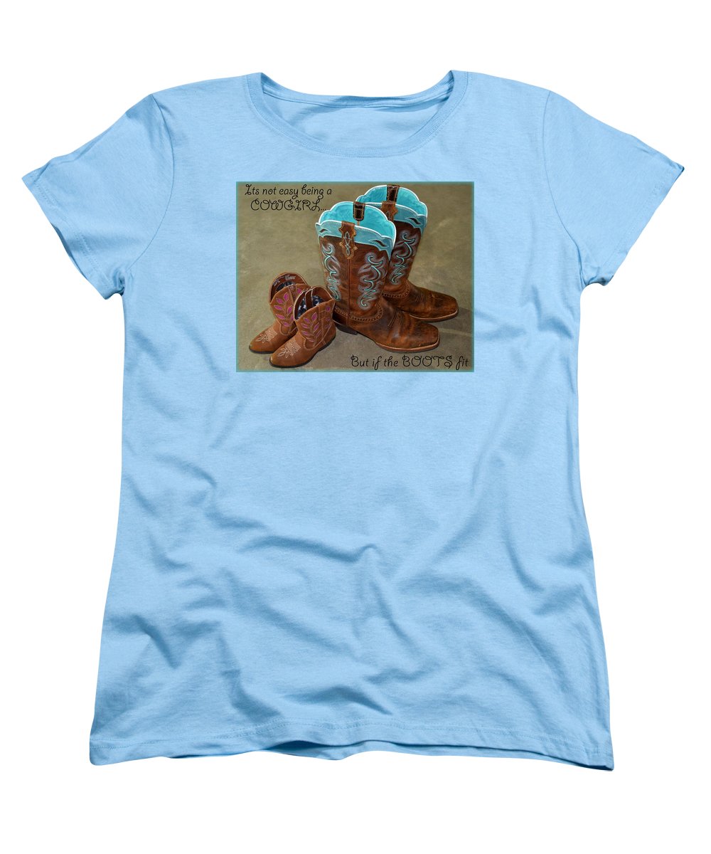 It's Not Easy Being s Cowgirl - Women's T-Shirt (Standard Fit)