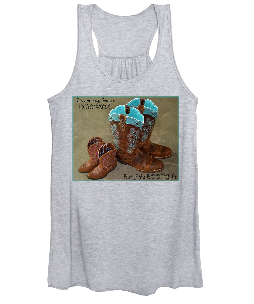 It's Not Easy Being s Cowgirl - Women's Tank Top