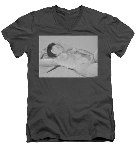 Janie - Men's V-Neck T-Shirt