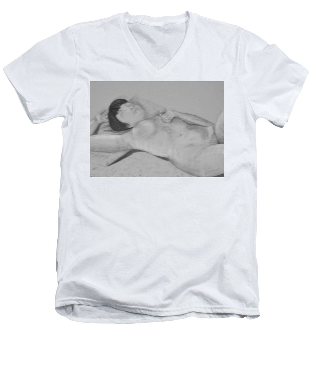 Janie - Men's V-Neck T-Shirt