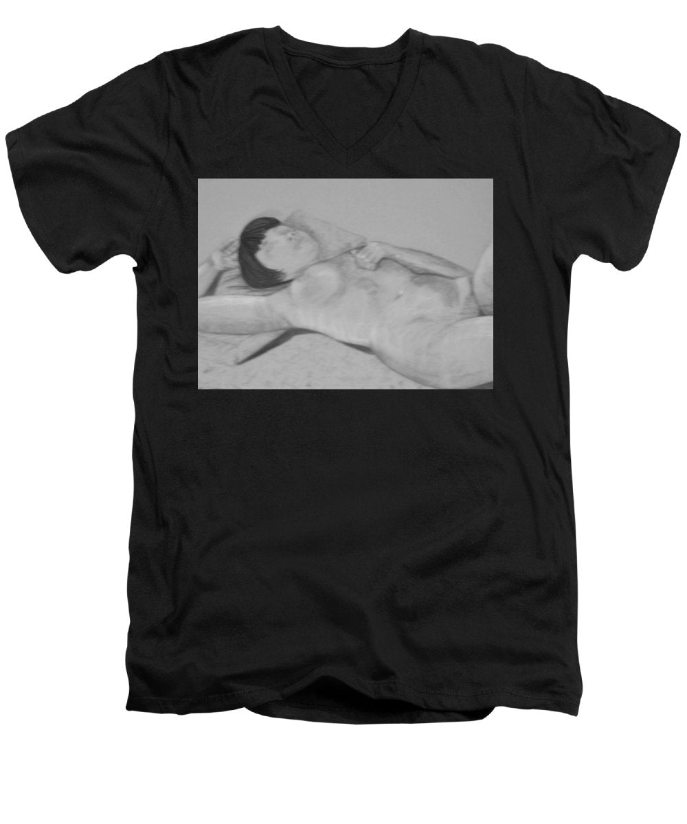 Janie - Men's V-Neck T-Shirt