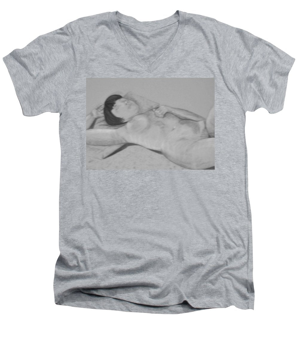 Janie - Men's V-Neck T-Shirt