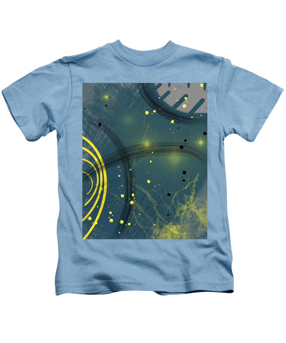 Jaune Abstrait - Kids T-Shirt