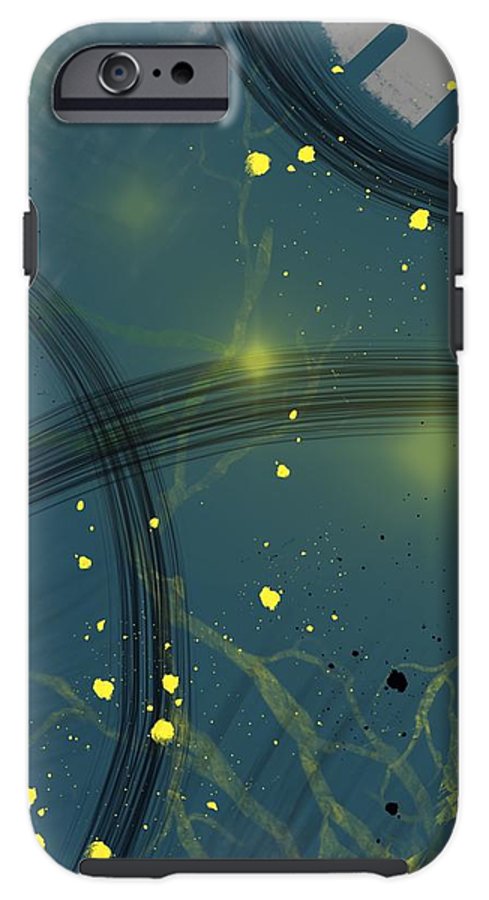 Jaune Abstrait - Phone Case