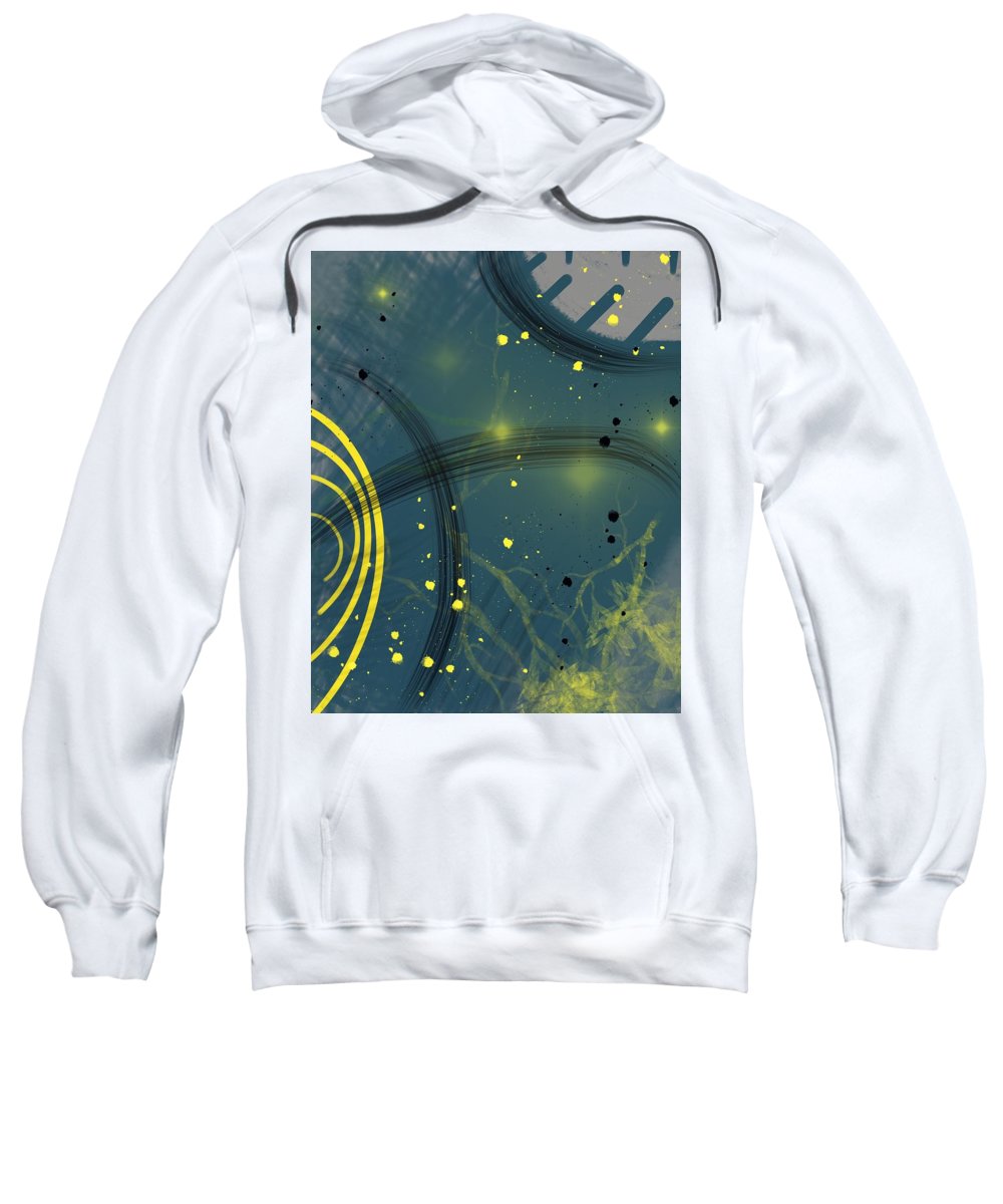 Jaune Abstrait - Sweatshirt