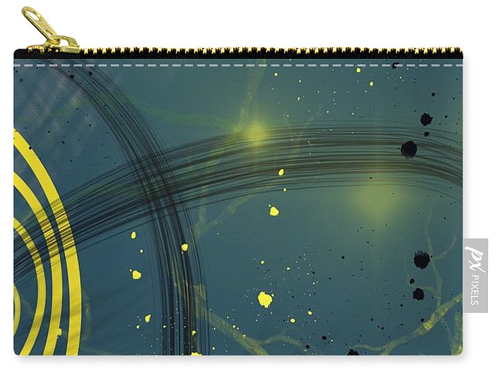 Jaune Abstrait - Carry-All Pouch