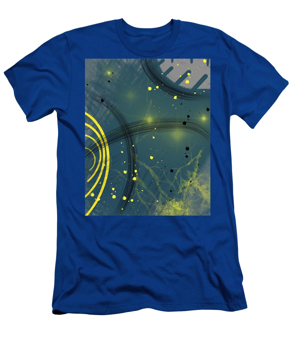 Jaune Abstrait - T-Shirt