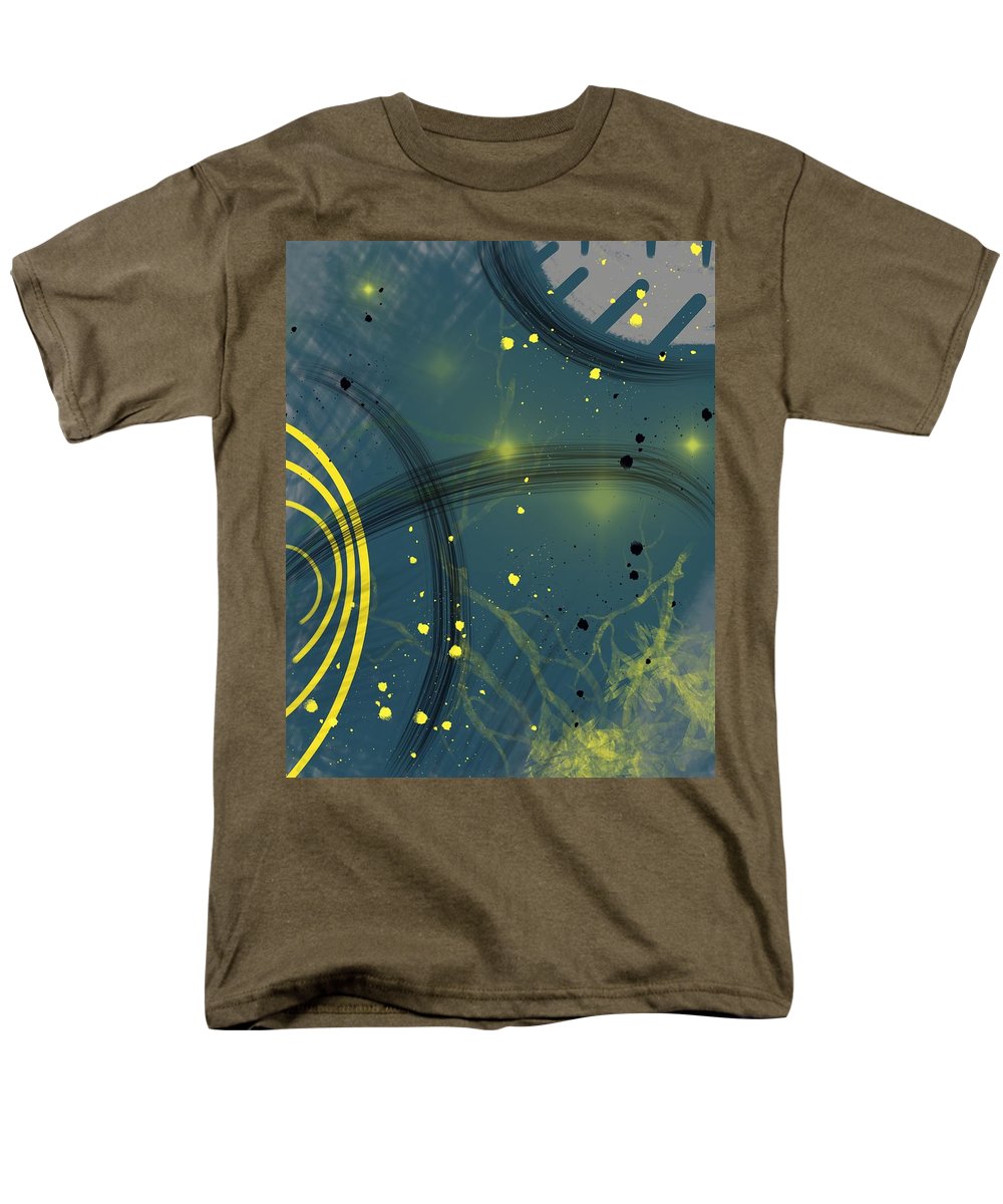 Jaune Abstrait - Men's T-Shirt  (Regular Fit)