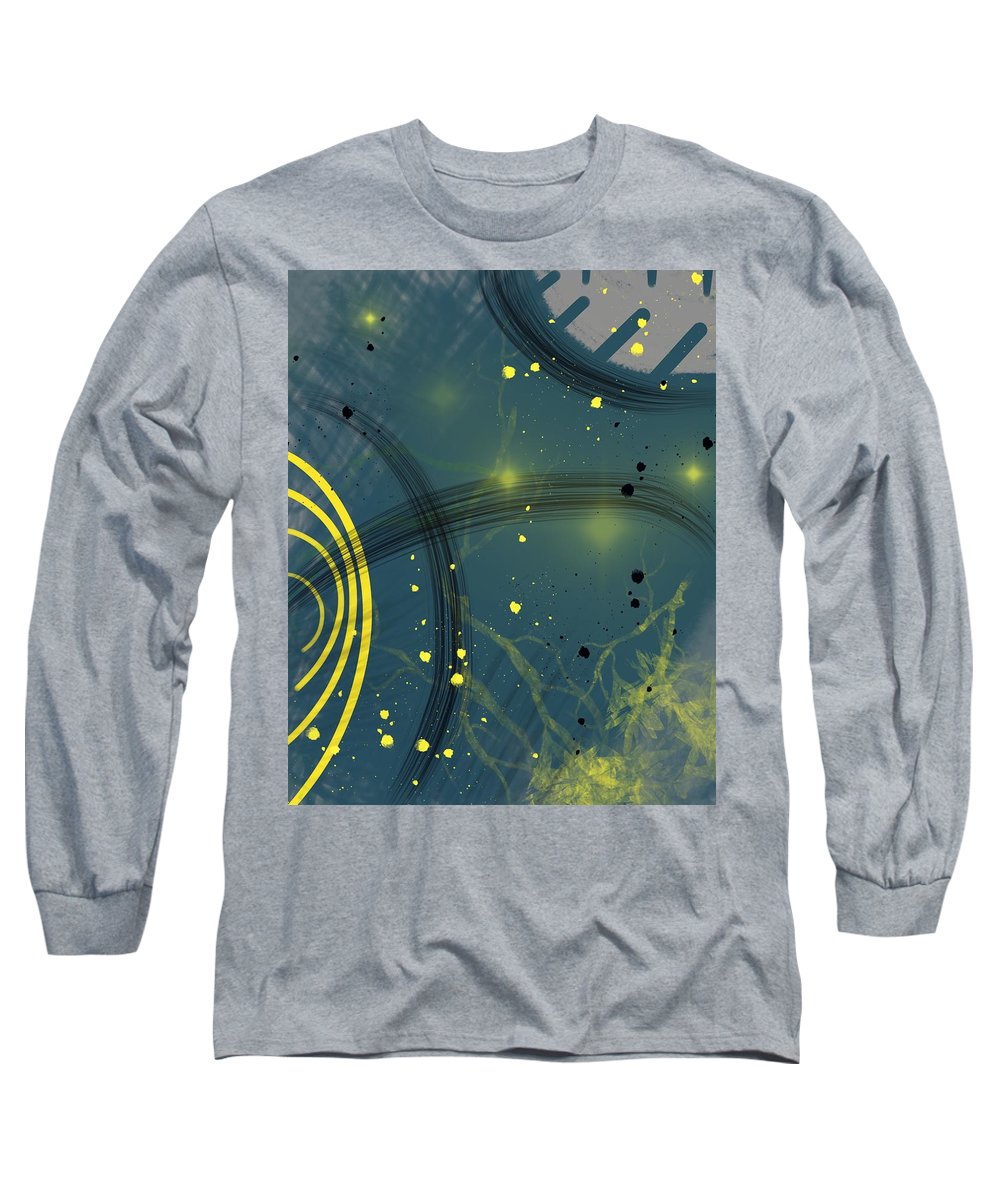 Jaune Abstrait - Long Sleeve T-Shirt