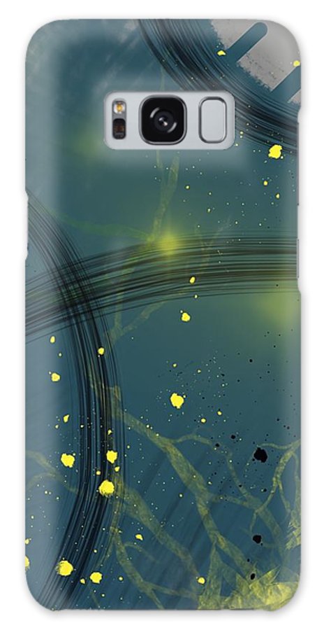 Jaune Abstrait - Phone Case