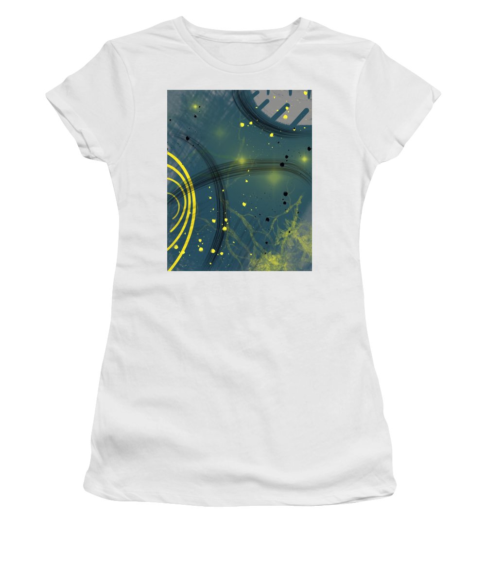 Jaune Abstrait - Women's T-Shirt