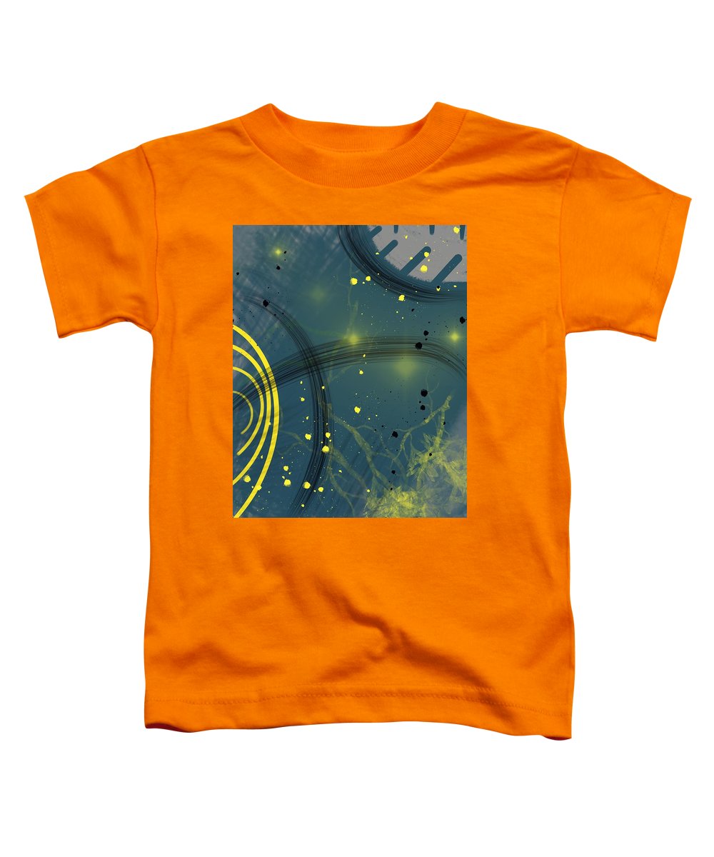 Jaune Abstrait - Toddler T-Shirt