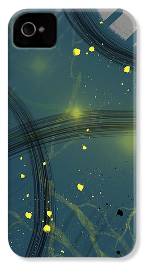 Jaune Abstrait - Phone Case