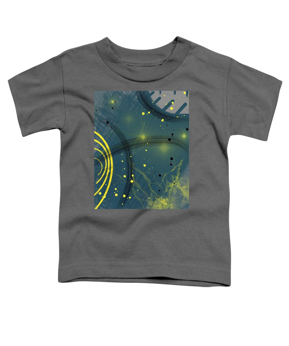 Jaune Abstrait - Toddler T-Shirt