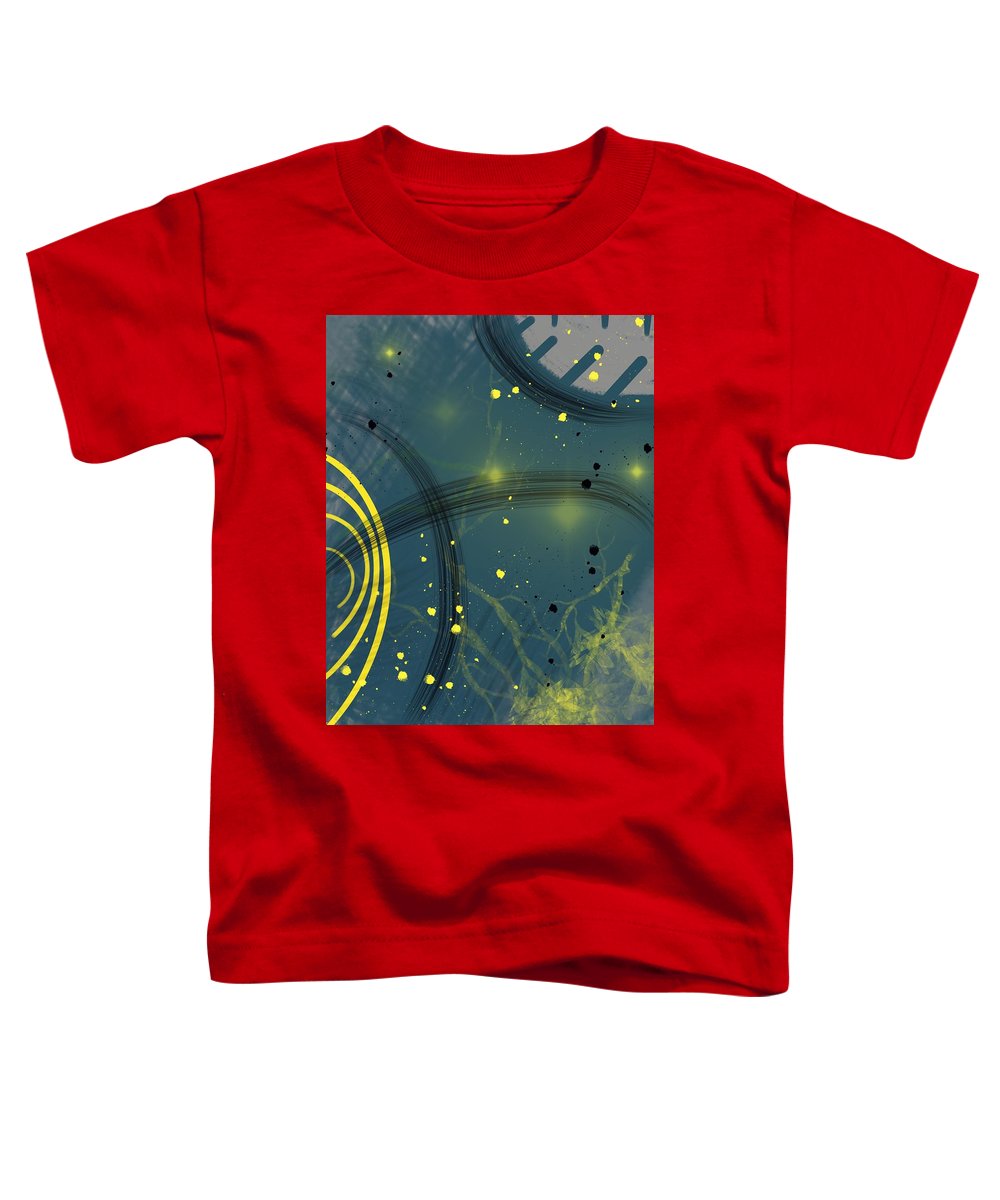 Jaune Abstrait - Toddler T-Shirt