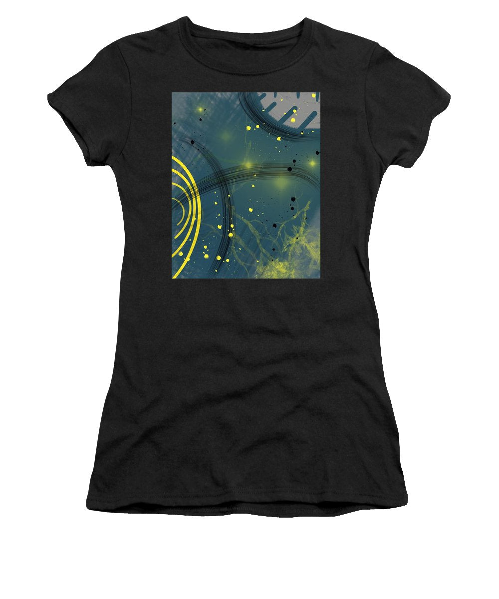 Jaune Abstrait - Women's T-Shirt