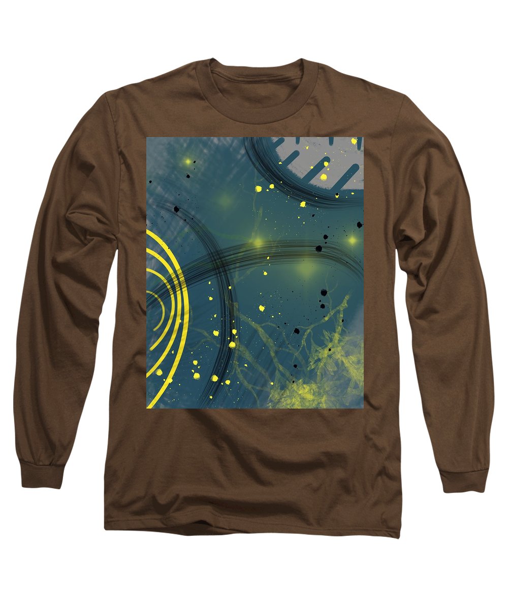 Jaune Abstrait - Long Sleeve T-Shirt
