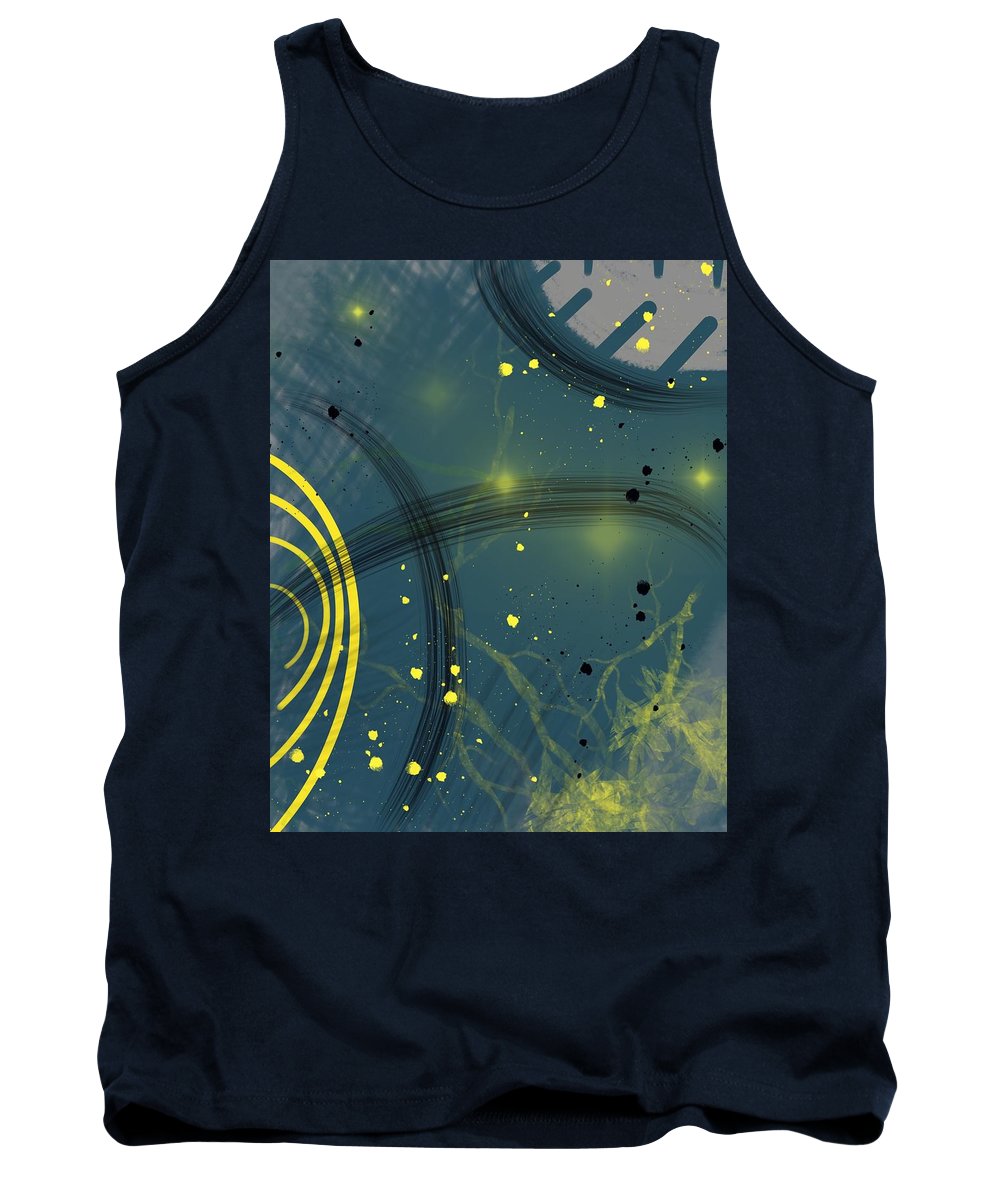 Jaune Abstrait - Tank Top