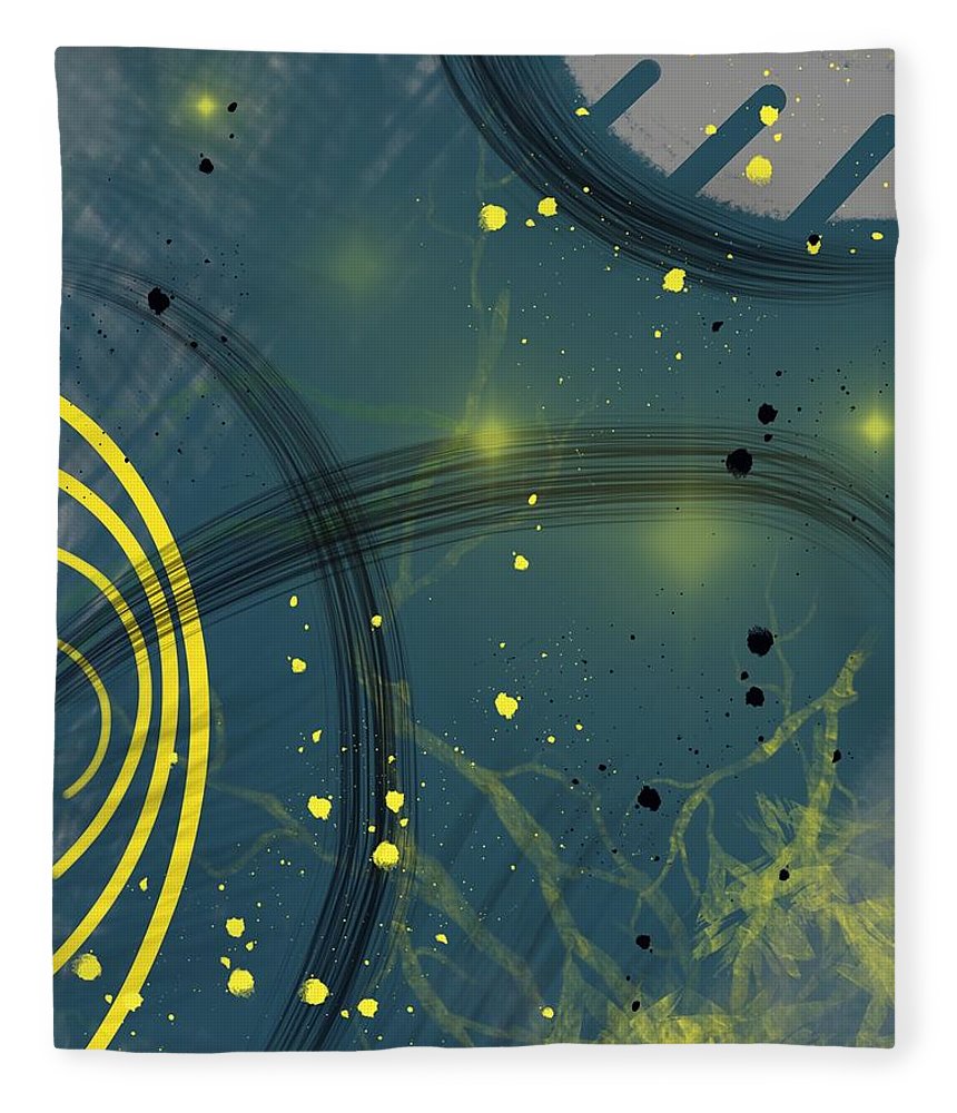 Jaune Abstrait - Blanket