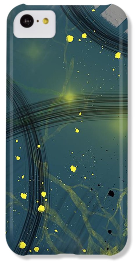 Jaune Abstrait - Phone Case