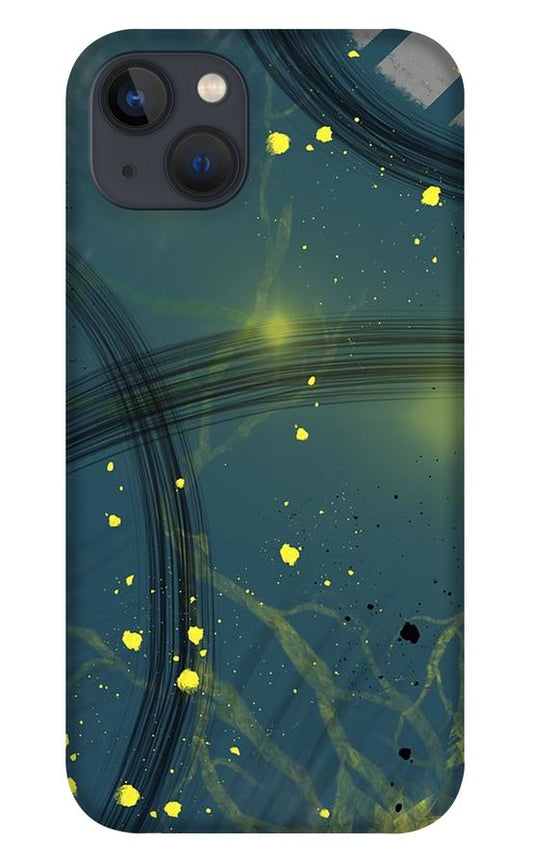 Jaune Abstrait - Phone Case