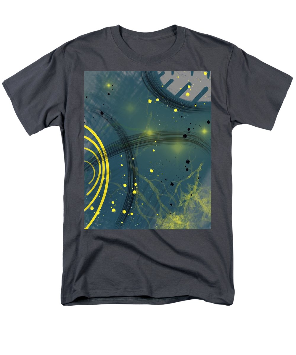 Jaune Abstrait - Men's T-Shirt  (Regular Fit)