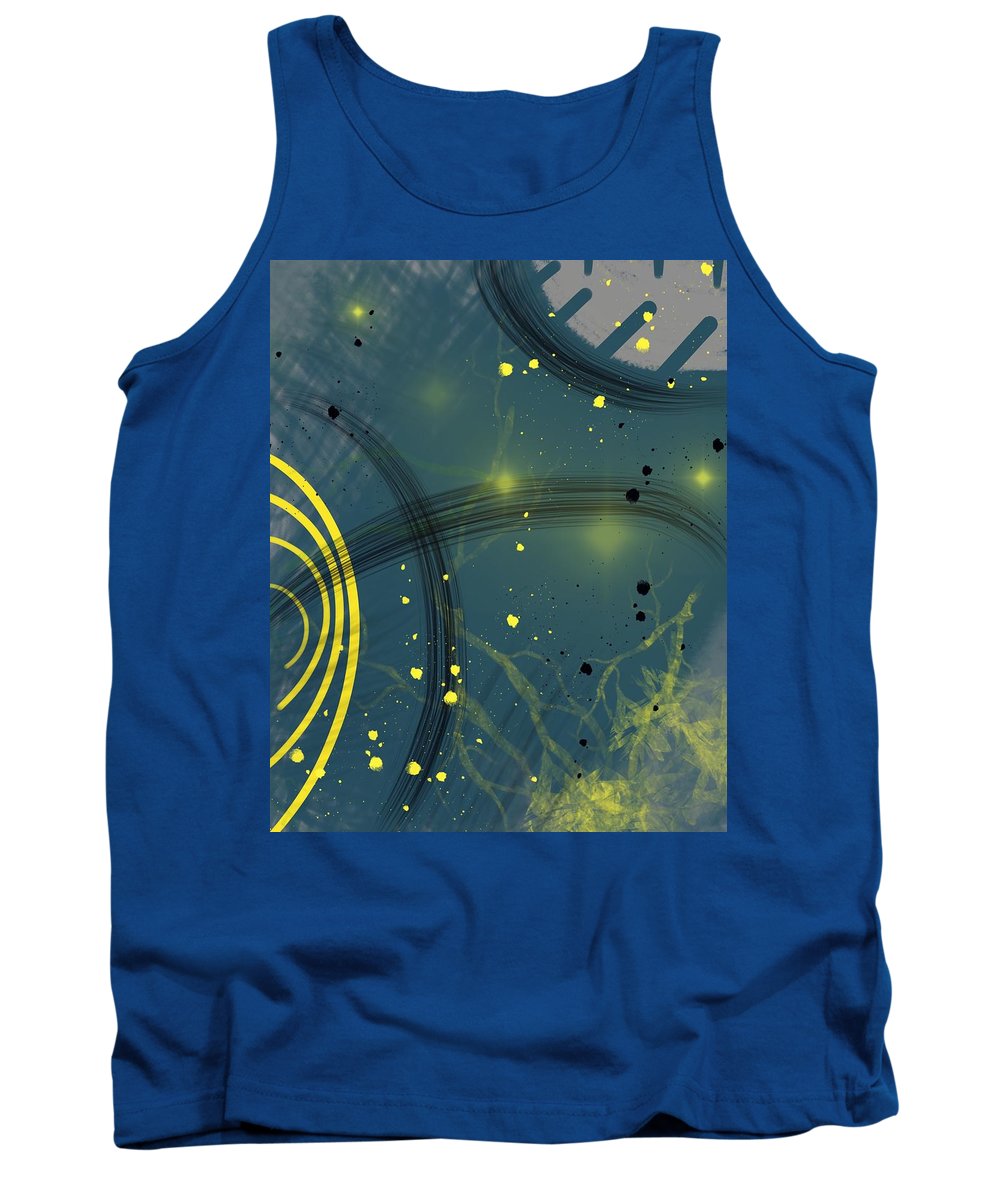 Jaune Abstrait - Tank Top
