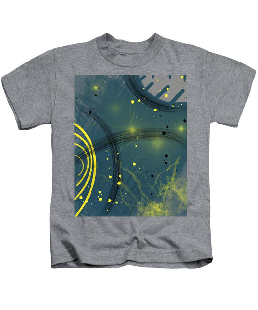 Jaune Abstrait - Kids T-Shirt