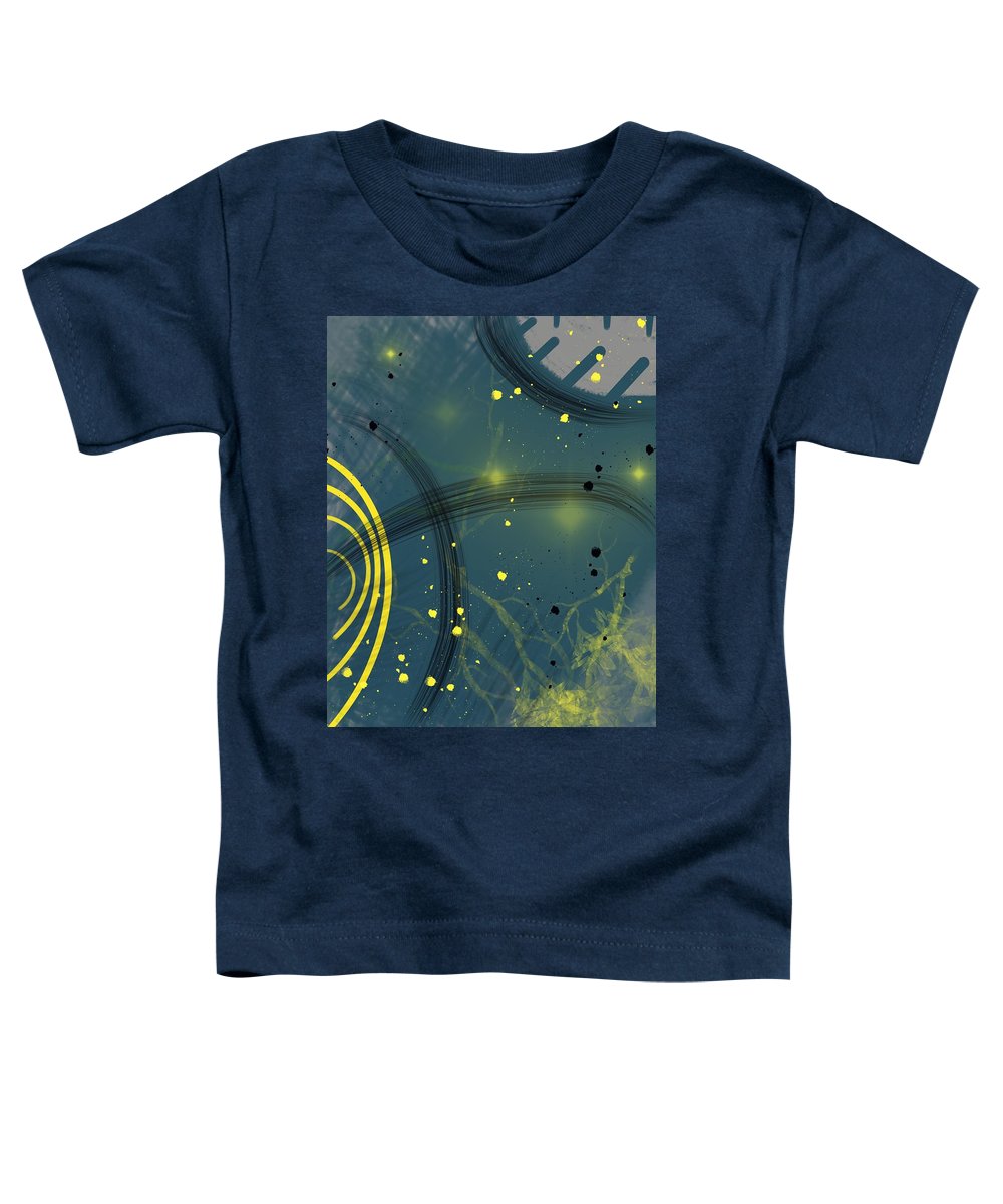 Jaune Abstrait - Toddler T-Shirt