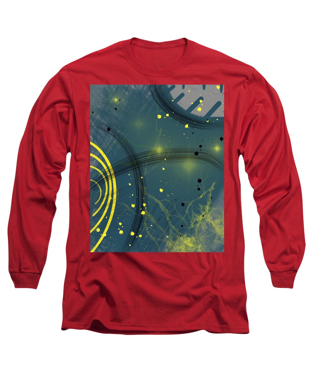 Jaune Abstrait - Long Sleeve T-Shirt