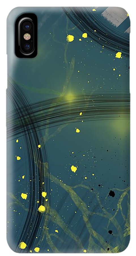 Jaune Abstrait - Phone Case