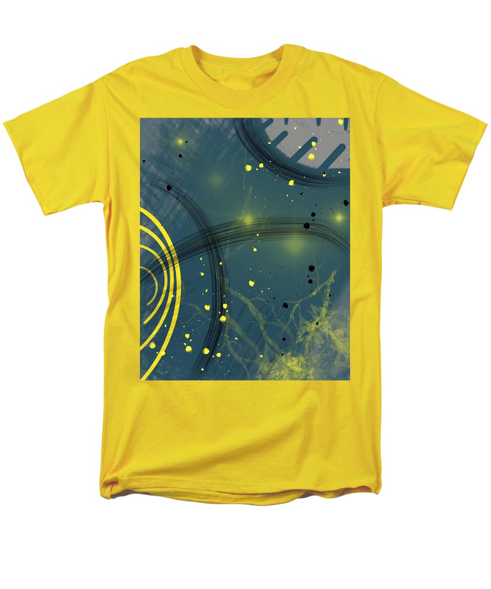 Jaune Abstrait - Men's T-Shirt  (Regular Fit)