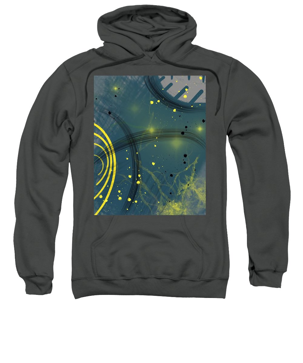 Jaune Abstrait - Sweatshirt