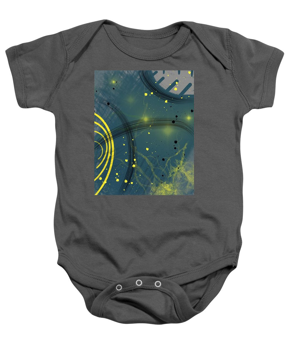 Jaune Abstrait - Baby Onesie