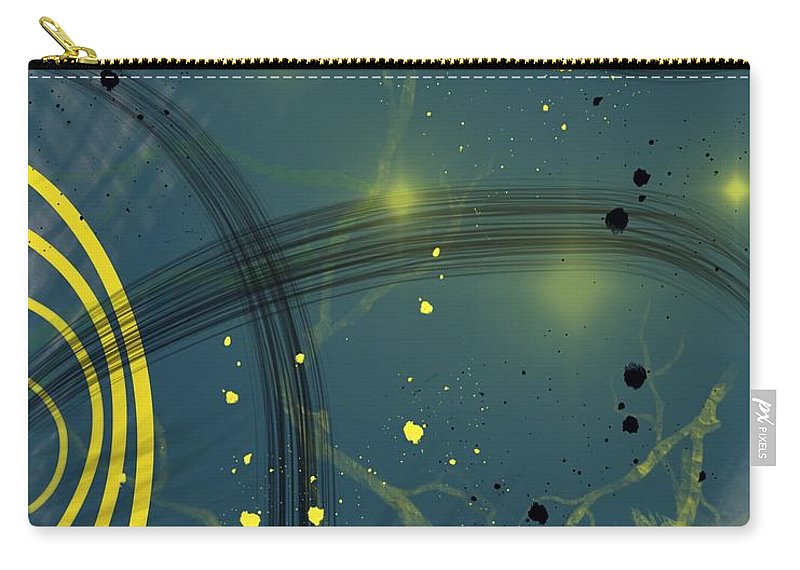 Jaune Abstrait - Carry-All Pouch