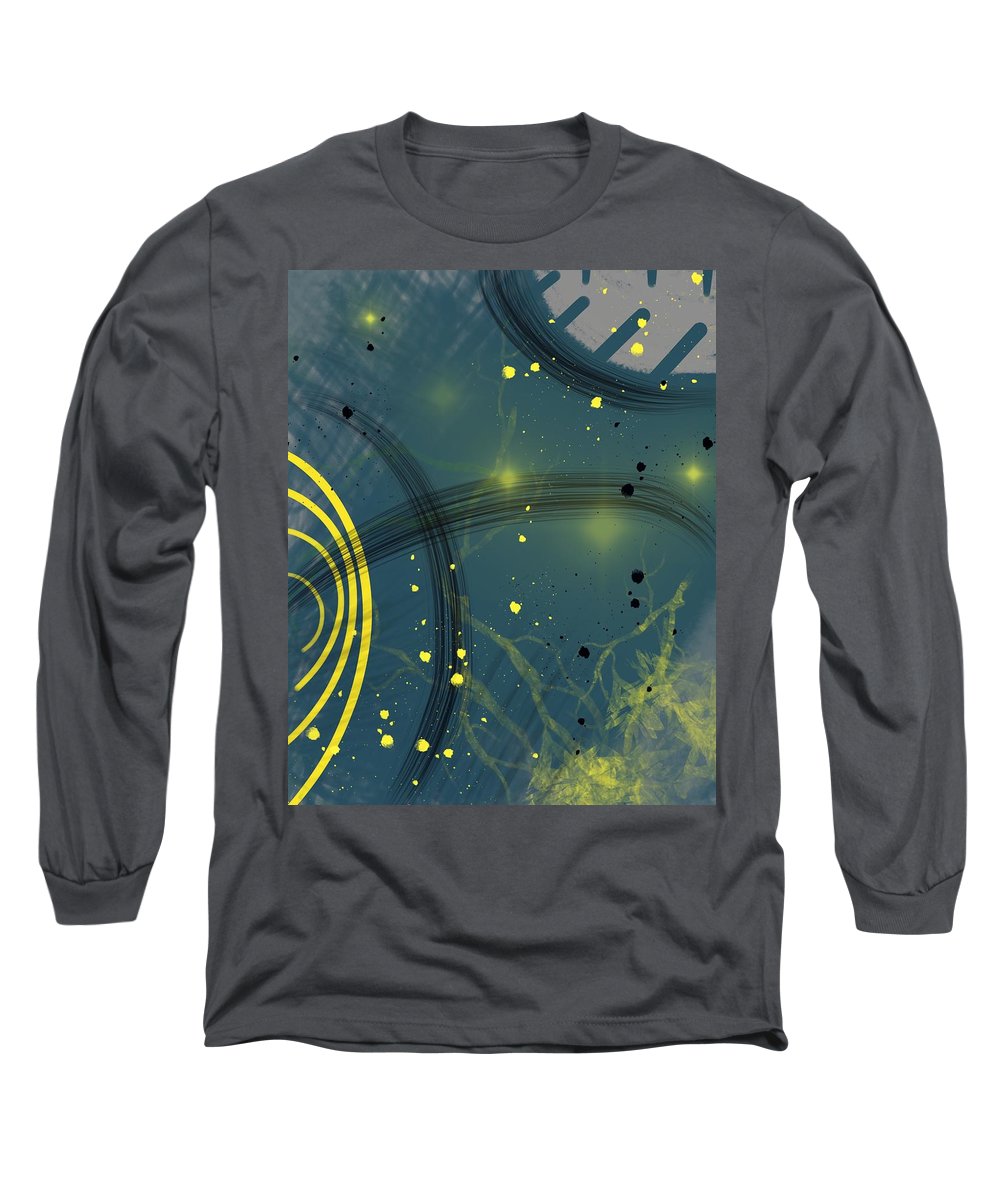 Jaune Abstrait - Long Sleeve T-Shirt