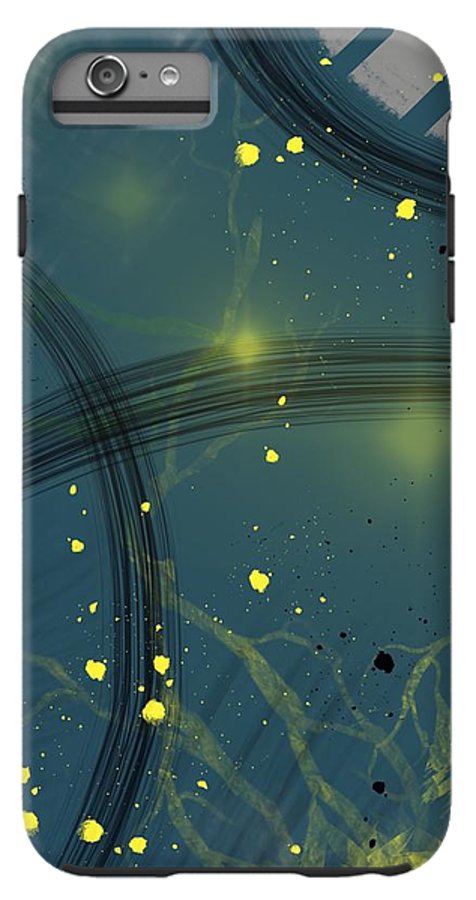 Jaune Abstrait - Phone Case