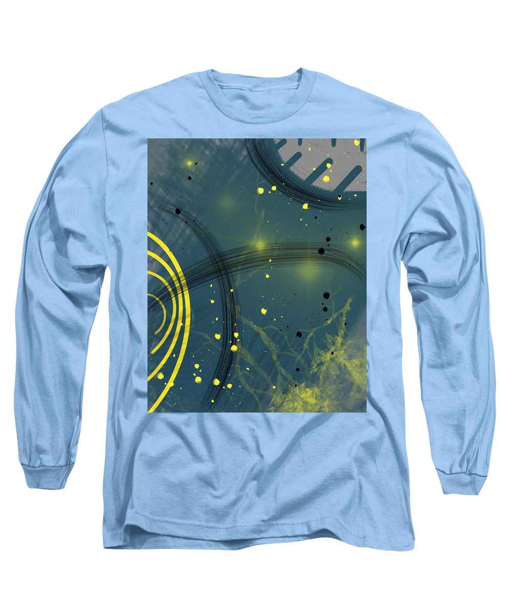 Jaune Abstrait - Long Sleeve T-Shirt