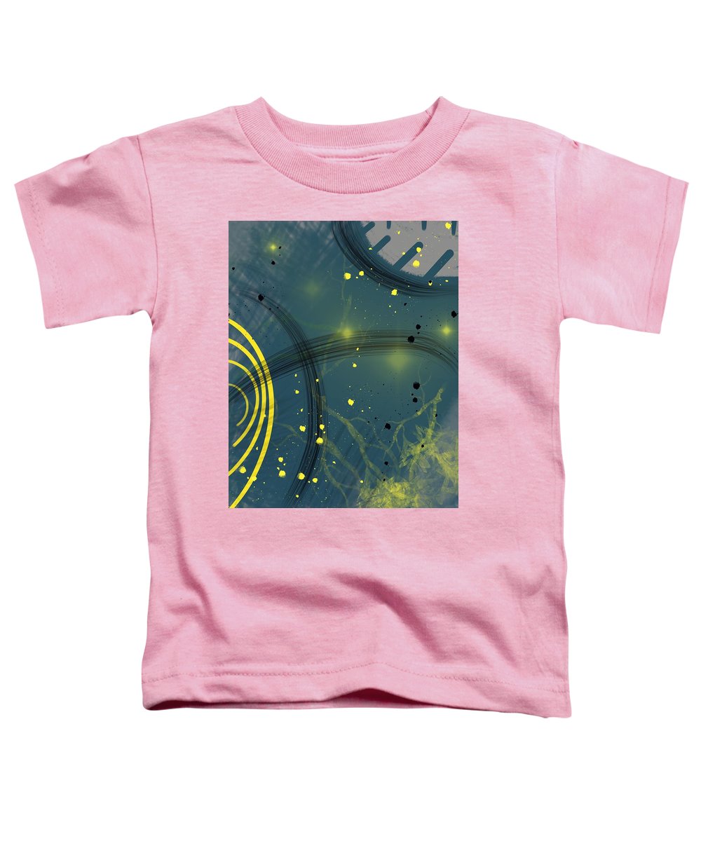Jaune Abstrait - Toddler T-Shirt