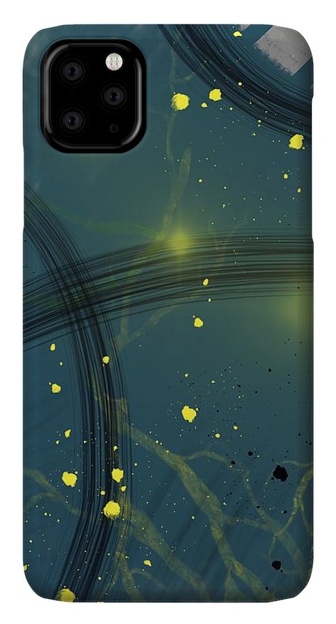 Jaune Abstrait - Phone Case