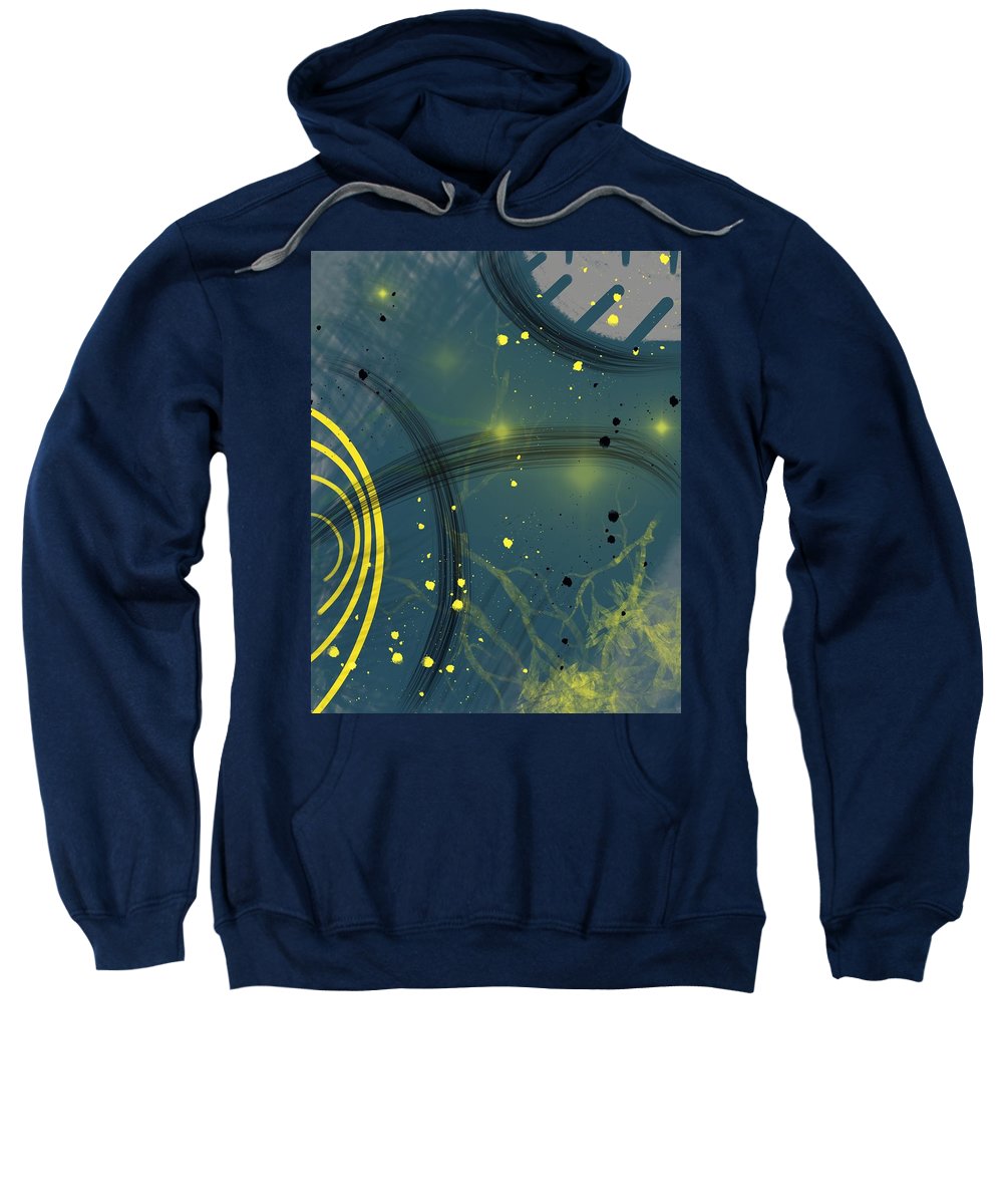 Jaune Abstrait - Sweatshirt