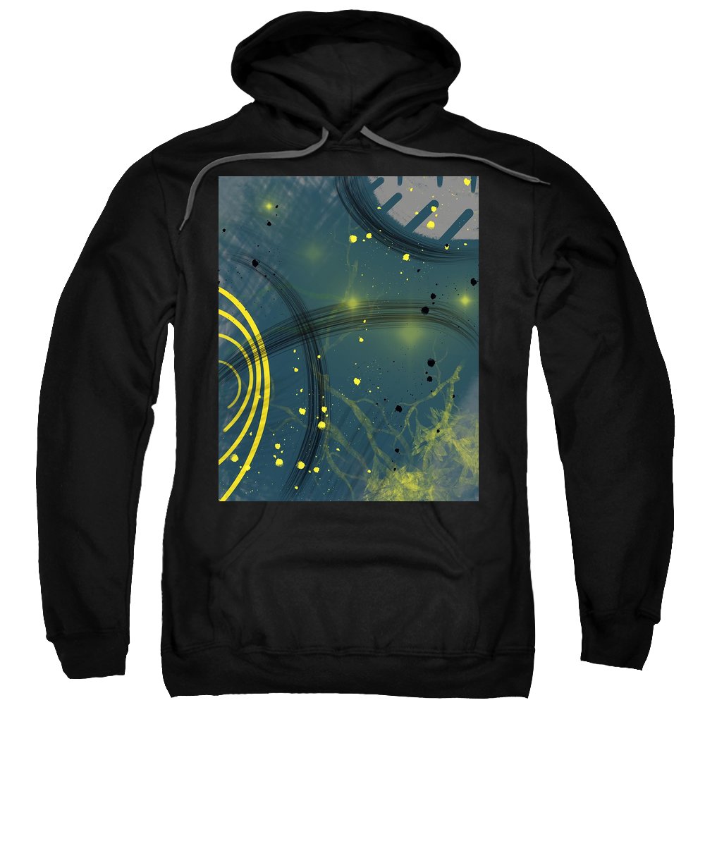 Jaune Abstrait - Sweatshirt