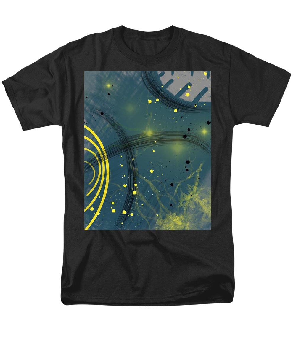 Jaune Abstrait - Men's T-Shirt  (Regular Fit)
