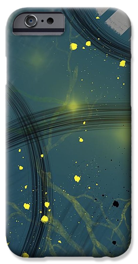 Jaune Abstrait - Phone Case