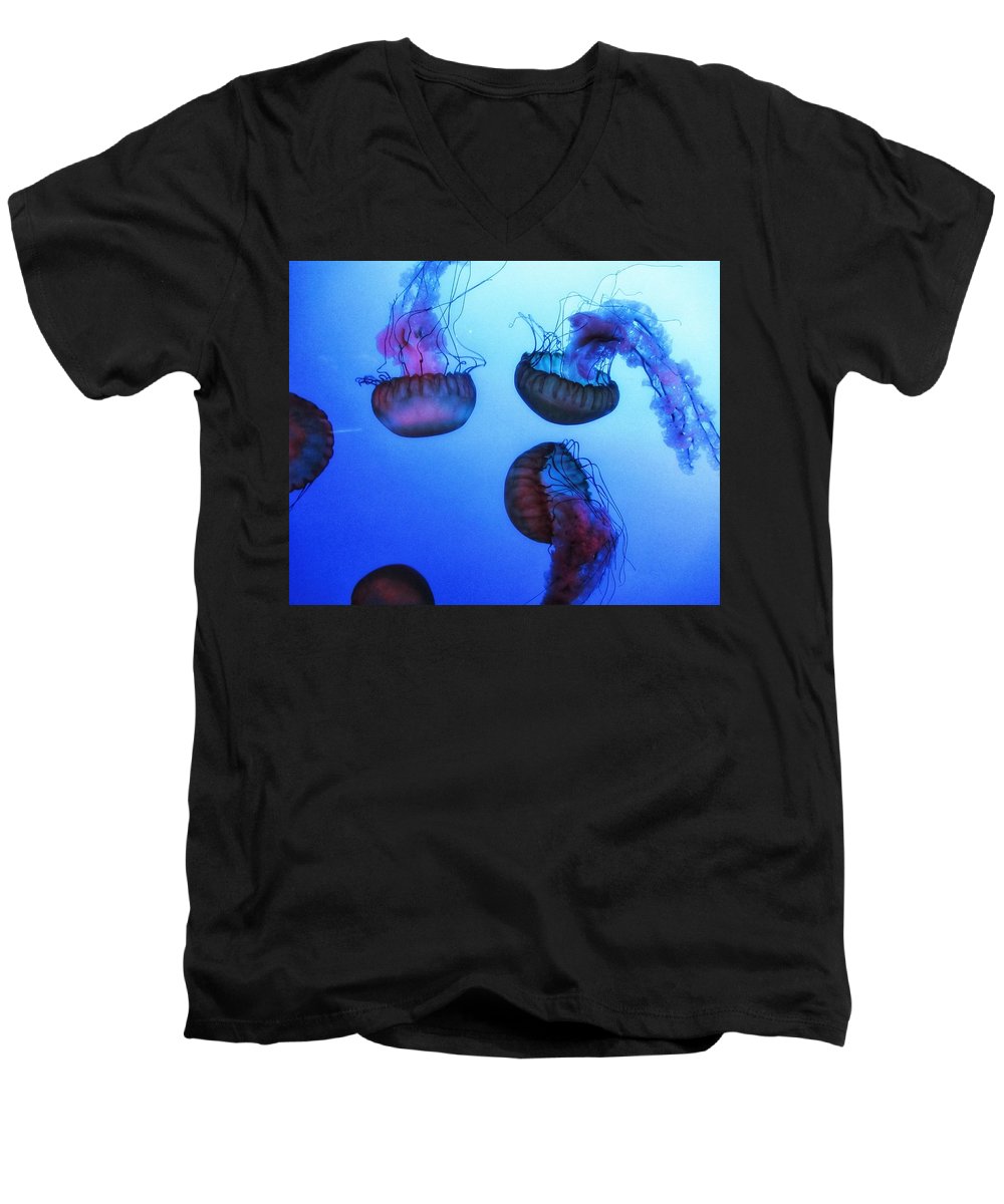 Jellyfish - Men's V-Neck T-Shirt