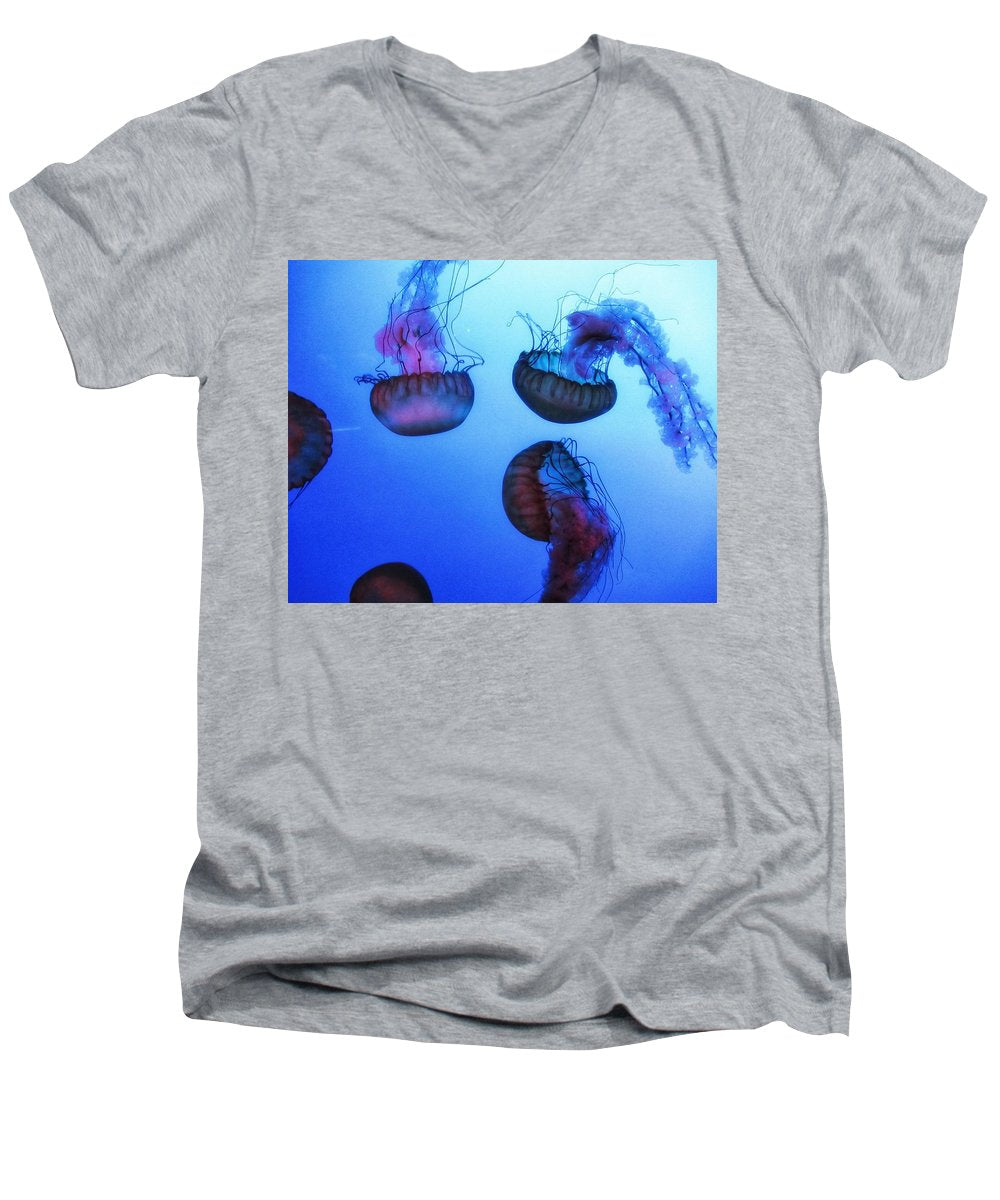Jellyfish - Men's V-Neck T-Shirt