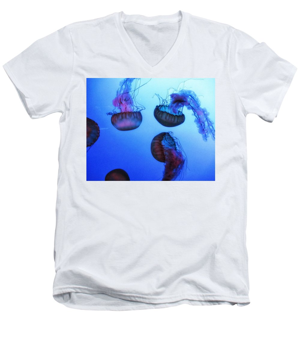 Jellyfish - Men's V-Neck T-Shirt